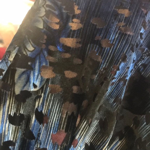 NWOT BONWORTH Blk/Blu SzL TOP - Picture 8 of 8